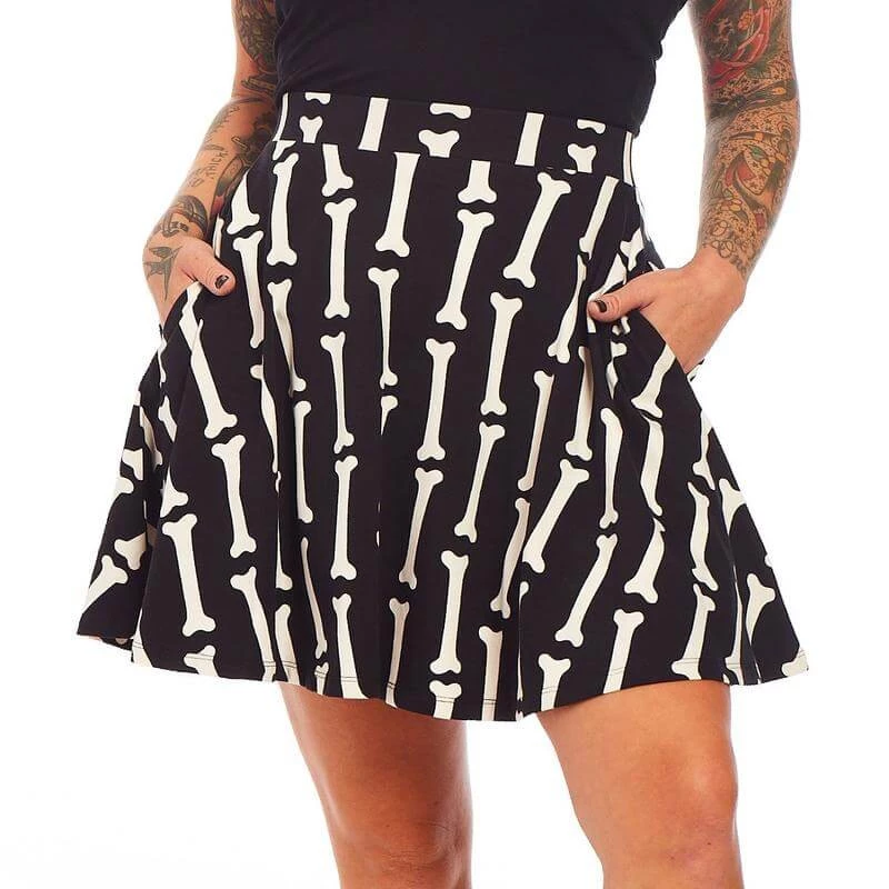 SOURPUSS CLOTHING Bottoms Bonafide Skater Skirt 3 SOURPUSS CLOTHING Bottoms Bonafide Skater Skirt