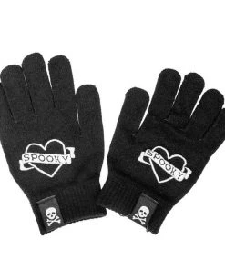 SOURPUSS CLOTHING Spooky Knit Gloves