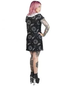 TOO FAST Celestial Collared Mini Dress Clothing 9 TOO FAST Celestial Collared Mini Dress Clothing