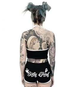 TOO FAST Baby Ghoul Retro Booty Shorts Clothing