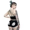 TOO FAST Praying Sinner Retro Booty Shorts