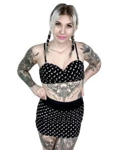 TOO FAST Stars & Moons Retro Bustier Bikini