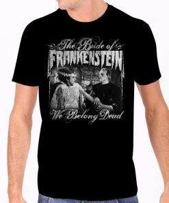 Rock Rebel "We Belong Dead" Frankenstein Men's Tee Horror