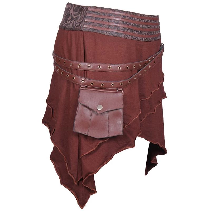 Violet Vixen Clothing Utility Steamer Skirt 4 Violet Vixen Clothing Utility Steamer Skirt