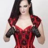 Corset Deal Red Lacer Overbust Corset Corsets