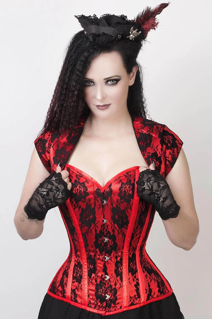 Corset Deal Red Lacer Overbust Corset Corsets 3 Corset Deal Red Lacer Overbust Corset Corsets