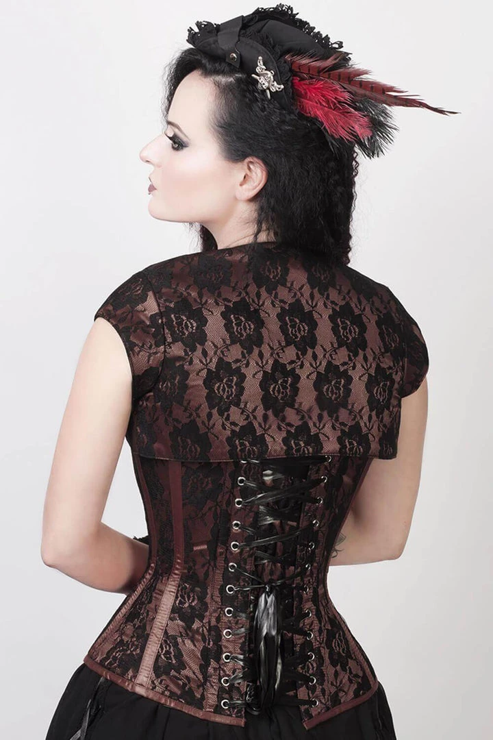 Corset Deal Corsets Brown Lacer Overbust Corset 4 Corset Deal Corsets Brown Lacer Overbust Corset