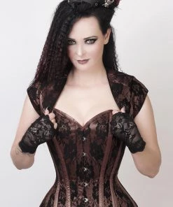 Corset Deal Corsets Brown Lacer Overbust Corset