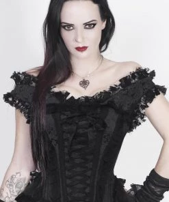 Corset Deal 80's Goth Overbust Corset