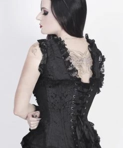 Corset Deal 80's Goth Overbust Corset