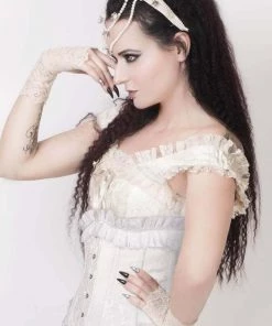 Corset Deal Lace Frills Underbust Corset