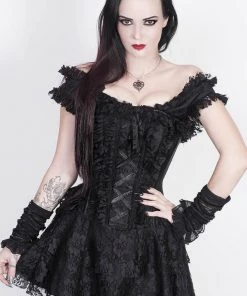 Corset Deal 80's Goth Corset Dress Victorian Corsets