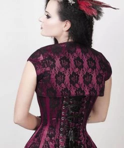 Corset Deal Corsets Magenta Lacer Overbust Corset