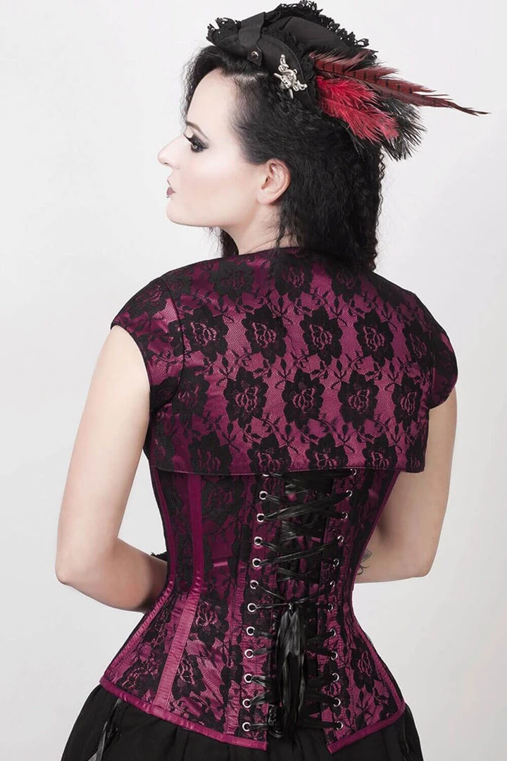 Corset Deal Corsets Magenta Lacer Overbust Corset 4 Corset Deal Corsets Magenta Lacer Overbust Corset