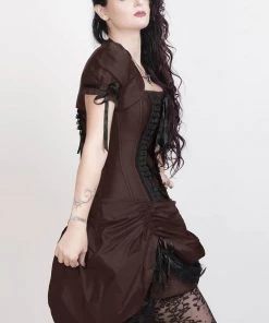 Corset Deal Saloon Babe Overbust Corset Dress Victorian Corsets