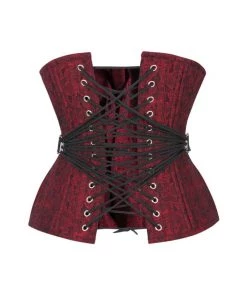 Corset Deal Corsets Fan Out Underbust Corset - Red