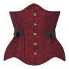 Corset Deal Corsets Fan Out Underbust Corset - Red