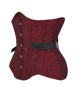 Corset Deal Corsets Fan Out Underbust Corset - Red