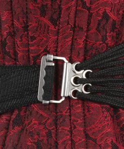 Corset Deal Corsets Fan Out Underbust Corset - Red