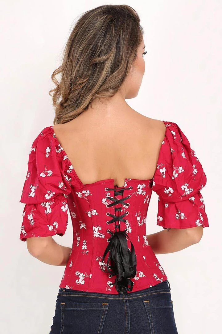 Corset Deal Floral Fantasy Overbust Corset Top 5 Corset Deal Floral Fantasy Overbust Corset Top