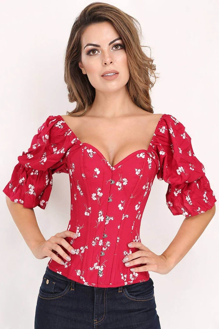 Corset Deal Floral Fantasy Overbust Corset Top 3 Corset Deal Floral Fantasy Overbust Corset Top