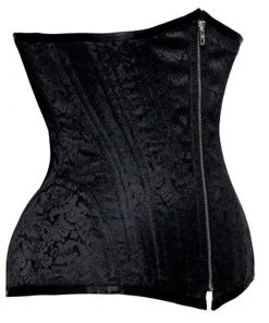 Corset Deal Midnight Hipster Zipped Underbust Corset Corsets