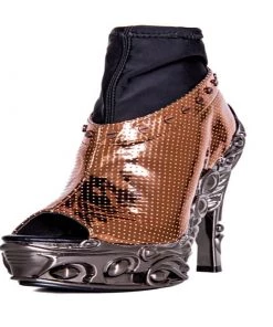 HADES FOOTWEAR Shoes Size 10 - High Valerian Spiked Heels - Rose