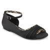 PLEASER USA Ballet Peep Toe Flats 2 PLEASER USA Ballet Peep Toe Flats