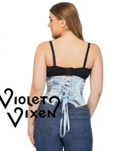 Corset Deal Swept And Swirled Underbust Corset