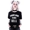 RESTYLE Hell Raiser Crop Top Clothing 2 RESTYLE Hell Raiser Crop Top Clothing