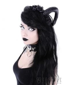 RESTYLE Accessories Sinister Thorned Roses Headband