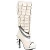 HADES FOOTWEAR Sizes 8, 9, & 10 - Cut Throat Caymene White Boots
