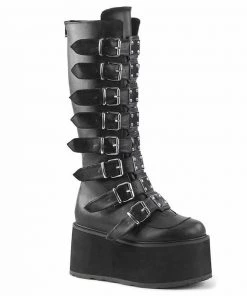 PLEASER USA Lace Me Up Platform Boots Shoes