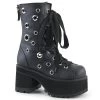PLEASER USA Ringed Stomper Boots