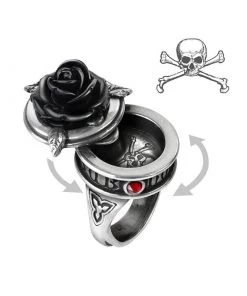 ALCHEMY Rose Of Death Ring Accessories