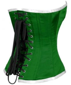 Violet Vixen Simply Sexy Green Overbust Corset - Size 22 Corsets