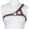 Violet Vixen Single Shoulder Harness - Mocha Accessories