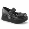PLEASER USA Shoes Spider Queen Mary Janes