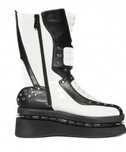 HADES FOOTWEAR Size 11 - Storm Studded Platform Boot Victorian Corsets