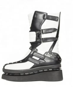 HADES FOOTWEAR Size 11 - Storm Studded Platform Boot Victorian Corsets