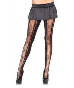 LEG AVENUE Tie Me Up Pantyhose