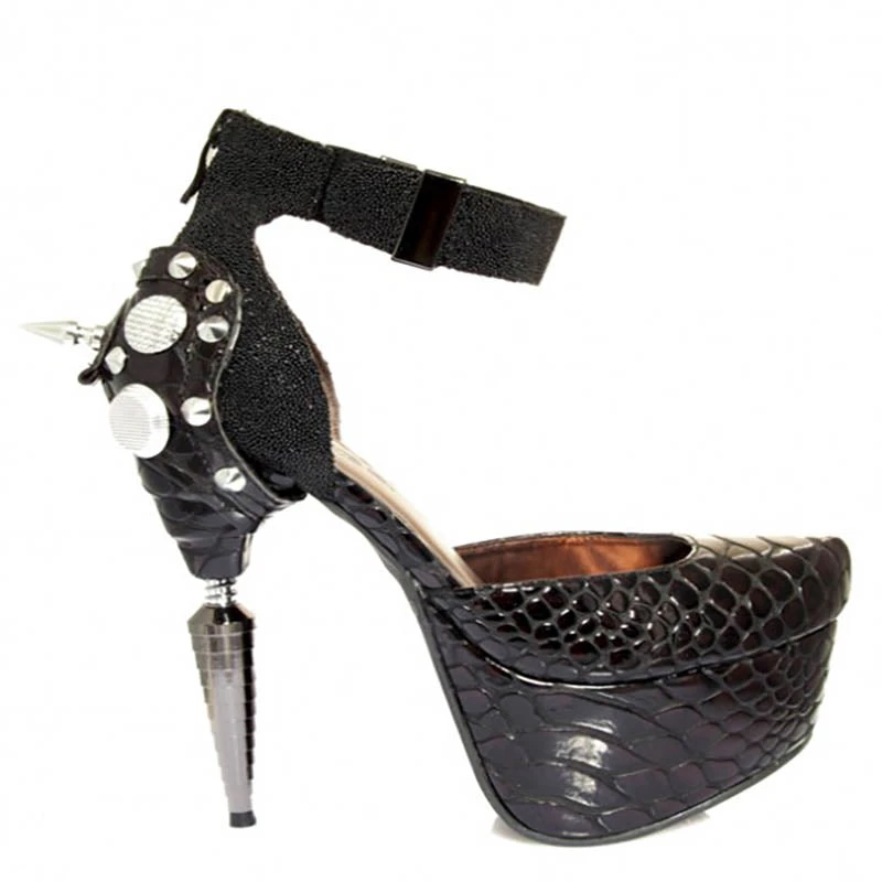 HADES Shoes Size 10 - Venomous Vixen Platform Pumps 3 HADES Shoes Size 10 - Venomous Vixen Platform Pumps