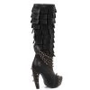 HADES FOOTWEAR Sizes 9, 10, & 11 - Cut Throat Caymene Black Boots Shoes